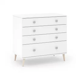 Comoda 4  cajones Ros Mini METROPOLI