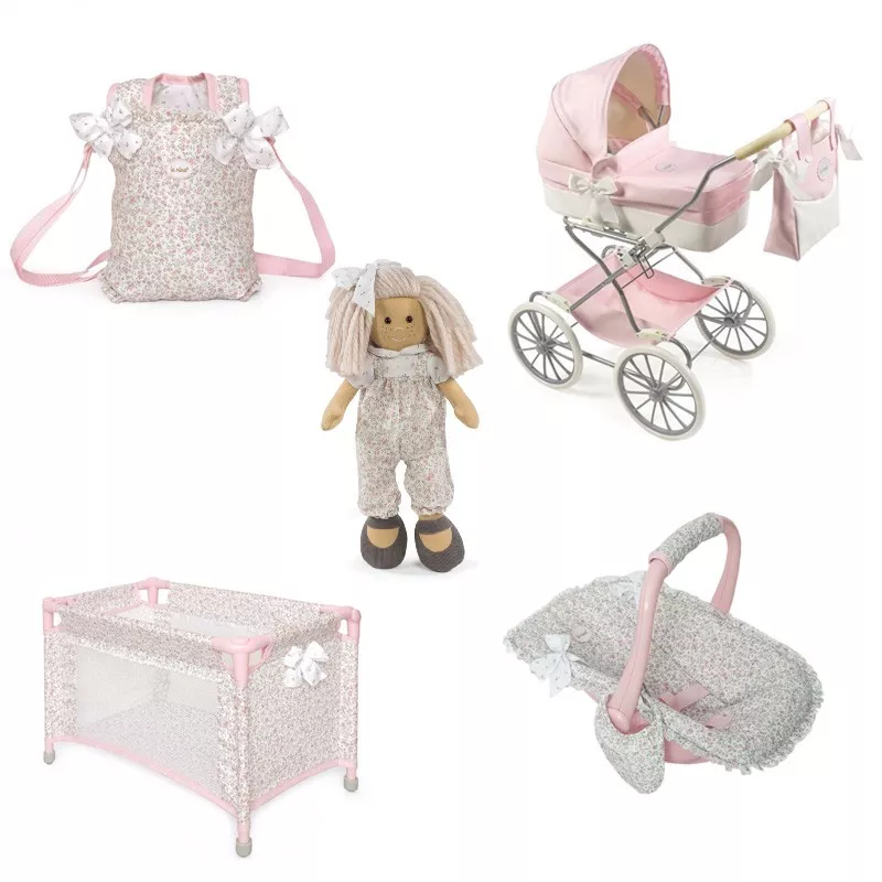 PACK de viagem La Nina Violeta com carrinho de bebé
