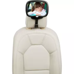 Espejo de seguridad con angulo ajustable 360º a contramarcha con luz led
