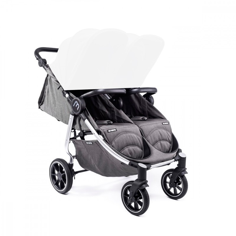 SILLA GEMELAR EASY TWIN 4 Negro