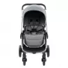 Carrinho de bebé Trio Kikka Boo VICENZA Premium Cinzento