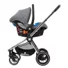 Carrinho de bebé Trio Kikka Boo VICENZA Premium Cinzento