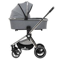 Cochecito Trio Kikka Boo VICENZA Premium Grey | Crioh.com