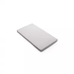 Sábana Bajera Bugaboo de algodón para Cuna de Viaje Stardust blanco mineral