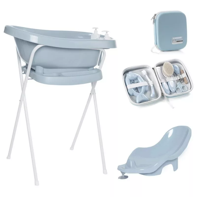 PACK Bañera BEBE JOU THERMO BATH con termómetro y dosificadores