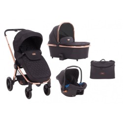 Carrito 3 en 1 Kikka Boo Vicenza Premium BLack