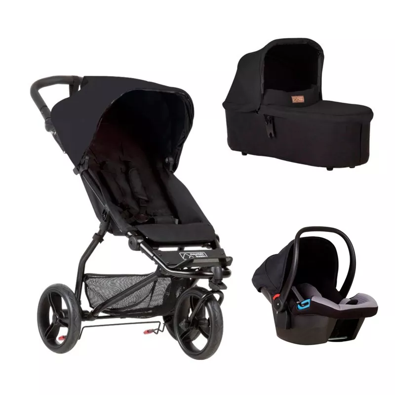 Cochecito Trio Mountain Buggy MB Mini V3.1 con capazo Plus y grupo 0 Protect