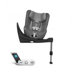 PACK Silla auto CYBEX SIRONA S I-SIZE rotatoria 360º SENSORSAFE