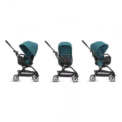 Carrinho de bebé Cybex Eezy S Twist 2 BLK com barra de apoio para o braço