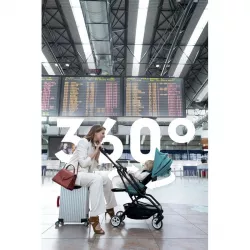 Silla Paseo Cybex Eezy S Twist 2 BLK con barra apoyabrazos