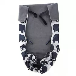 Cobertor porteo polar Bundlebean Silver Lightning