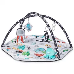 Cobertor KinderKraft Sea Land GYM com 20 bolas :: Cobertor KinderKraft Sea Land GYM com 20 bolas Crioh.com