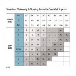 Sujetador Carri-gel Maternidad y Lactancia Carriwell BLANCO
