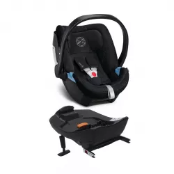 SAFETY PACK Cadeira auto Cybex Aton 5 com base dupla FIX