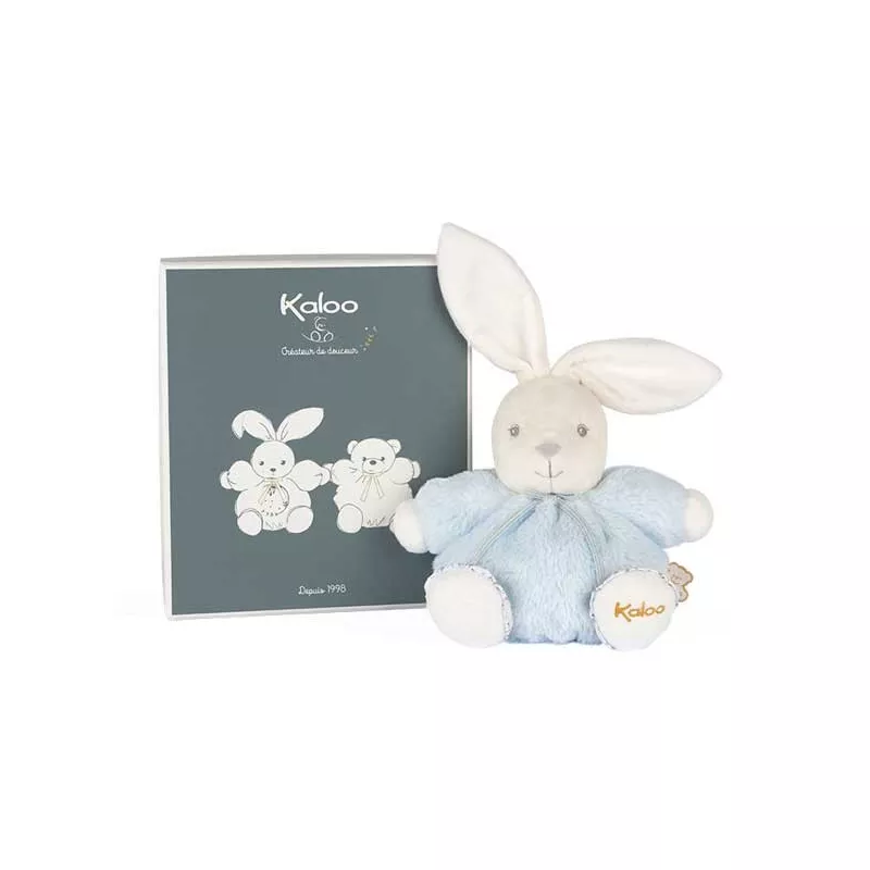 Peluche Kaloo Osito gordinflon azul