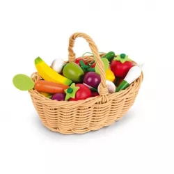 Cesta Janod de frutas y verduras 24 piezas