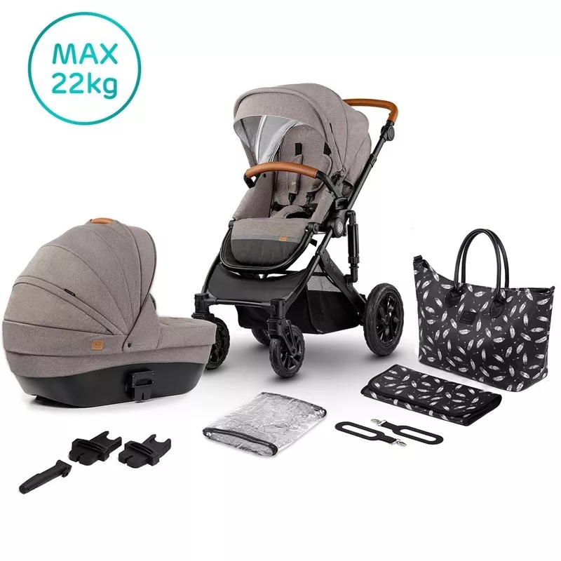 Cochecito trío Kinderkraft Prime 3 en 1