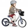 Bicicleta Kinderkraft SPACE con reposapies y bolsa
