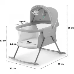 Mini Cuna Kinderkraft Lovi 3 en 1