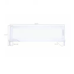 Barrera de cama Asalvo 2 en 1 Blanco