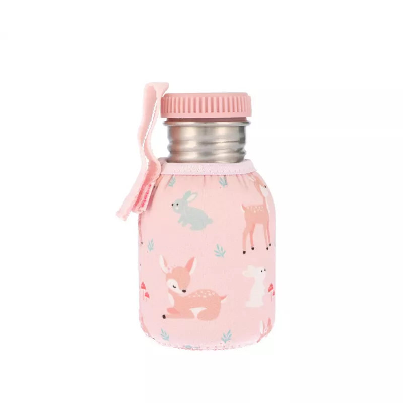 Botella Tutete Acero con Funda Sweet Deer Personalizable 350ml