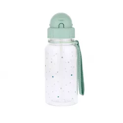 Botella Tutete Plástico Dots Sage Personalizable