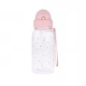 Garrafa Tutete Garrafa de plástico Dots Rosa Personalizável