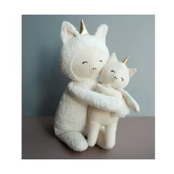 Peluche Buddy Unicorn Fabelab Grande 57cm