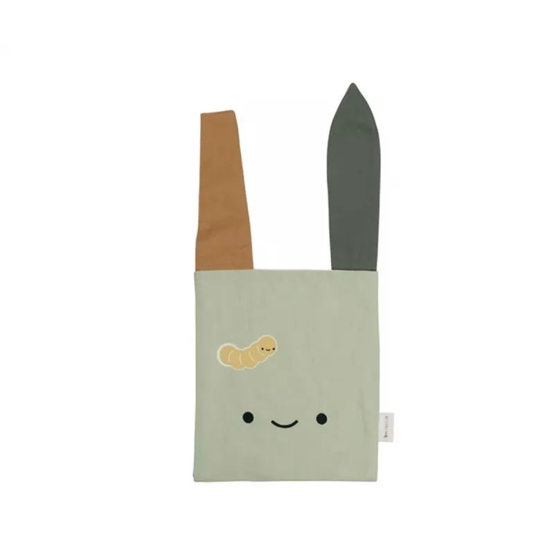 Bolsa Tutete Merienda Manzana Verde Personalizable