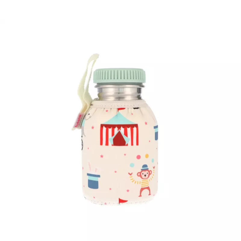 Botella Tutete Acero con Funda Circus Personalizable 350ml