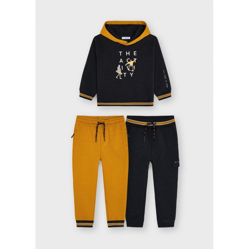 Fato de treino para desporto de duas peças Mayoral pullover com capuz