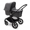 Cochecito DUO Bugaboo Fox 2 Core Negro/Gris Melange