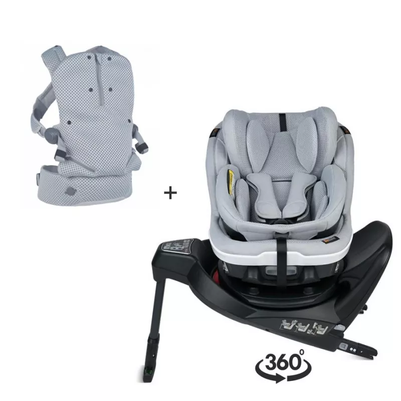 Silla Auto Besafe IZI TURN B I-size con nido BABY SHELL regalo mochila HAVEN