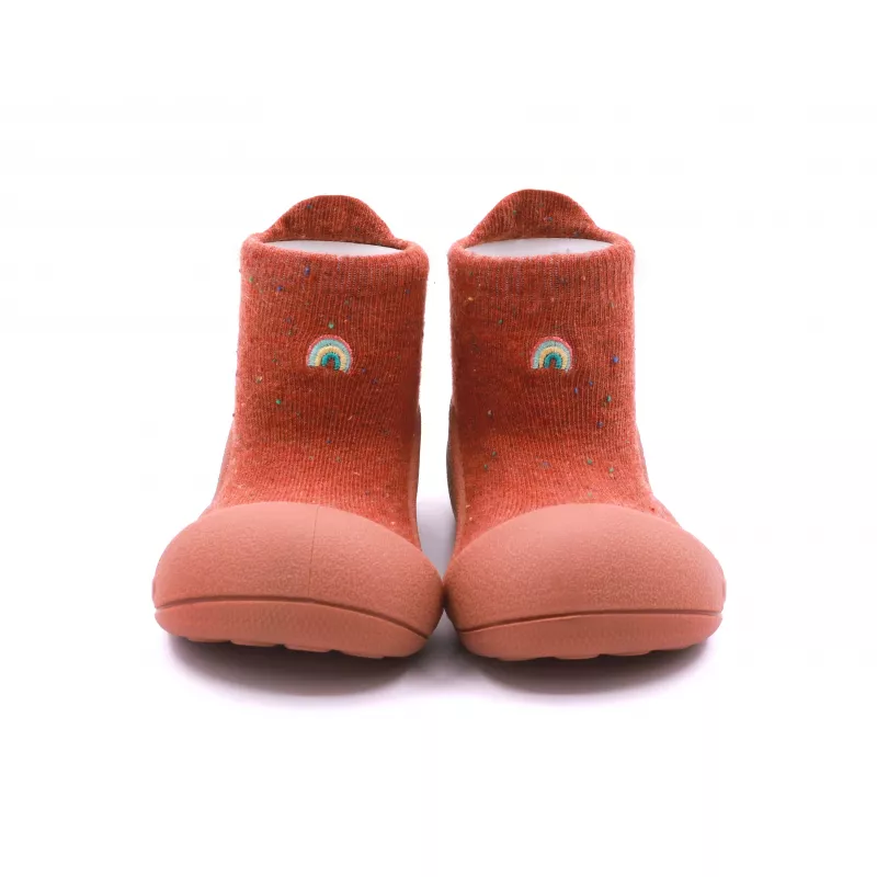 Zapato calcetin Attipas Basic Marrón