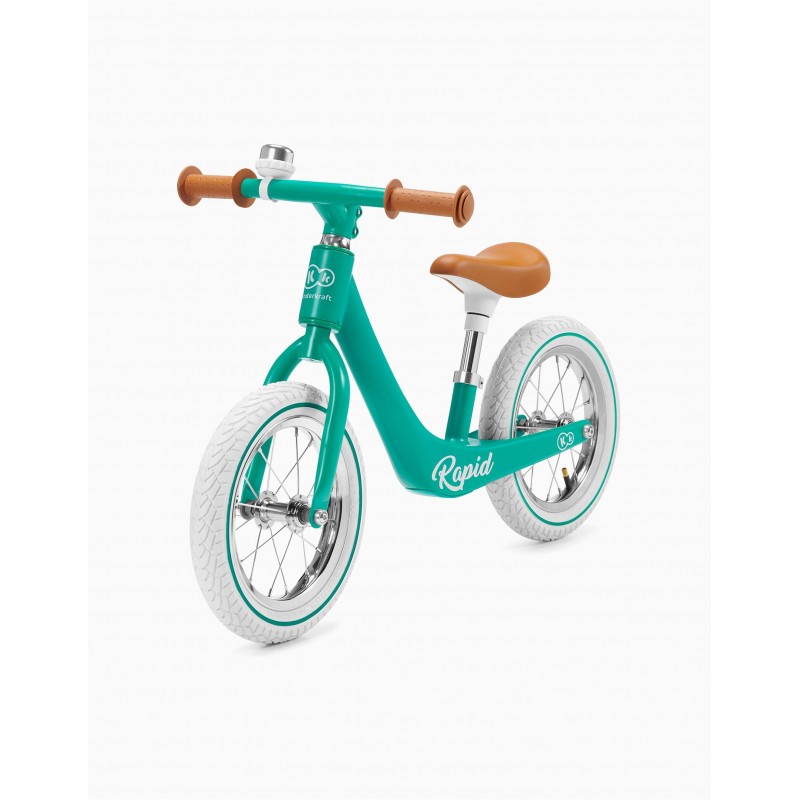 Bicicleta Kinderkraft sin Pedales Rapide Magic Coral Midnight Green
