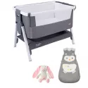 PACK Minicuna colecho Tutti Bambini COZEE LITE con saco y amigo mimoso