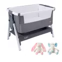 PACK Mini berço para dormir em conjunto Tutti Bambini COZEE LITE com saco de transporte e peluche