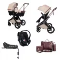 Cochecito TRIO Shom Roberto Verino ELEGANCE con Grupo 0 y bolso