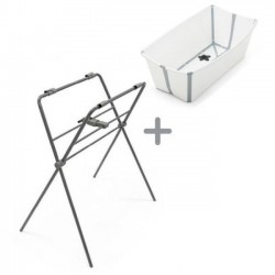 PACK Bañera Stokke Flexi Bath termosensible con patas