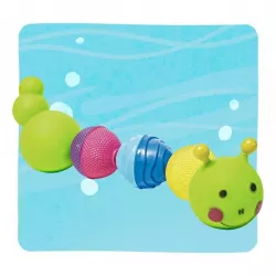 Oruga de Baño Lalaboom con Cuentas Educativas