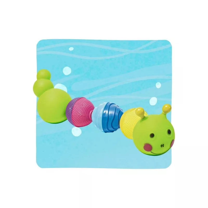 Oruga de Baño Lalaboom con Cuentas Educativas