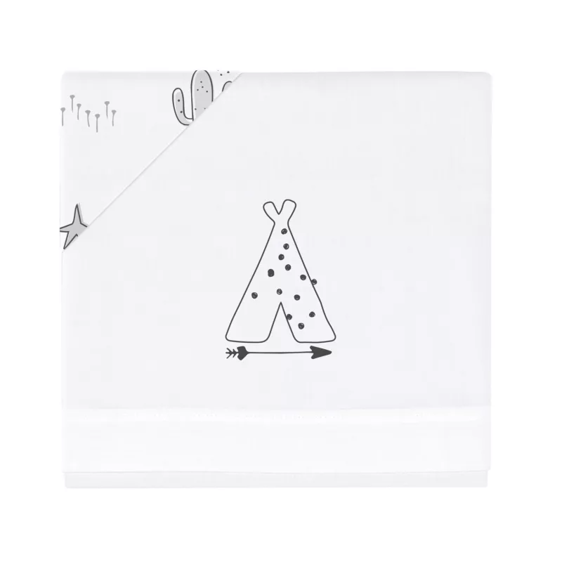 Tríptico Sábanas Punto Cuna Bimbi-Casual Indian