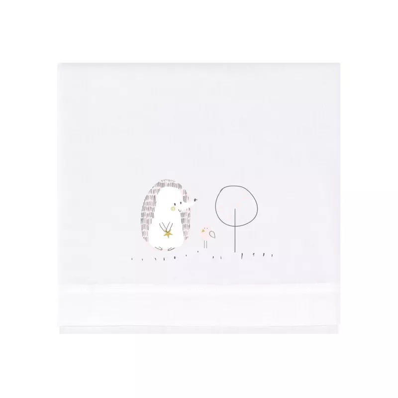 Tríptico Sábanas Punto Cuna Bimbi-Pirulos Erizo