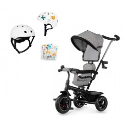 Triciclo reversible Kinderkraft FREEWAY rueda EVA con casco