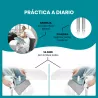 Cadeira alta que evolui para uma cadeira alta Babymoov SLICK 2 em 1