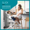 Cadeira alta que evolui para uma cadeira alta Babymoov SLICK 2 em 1