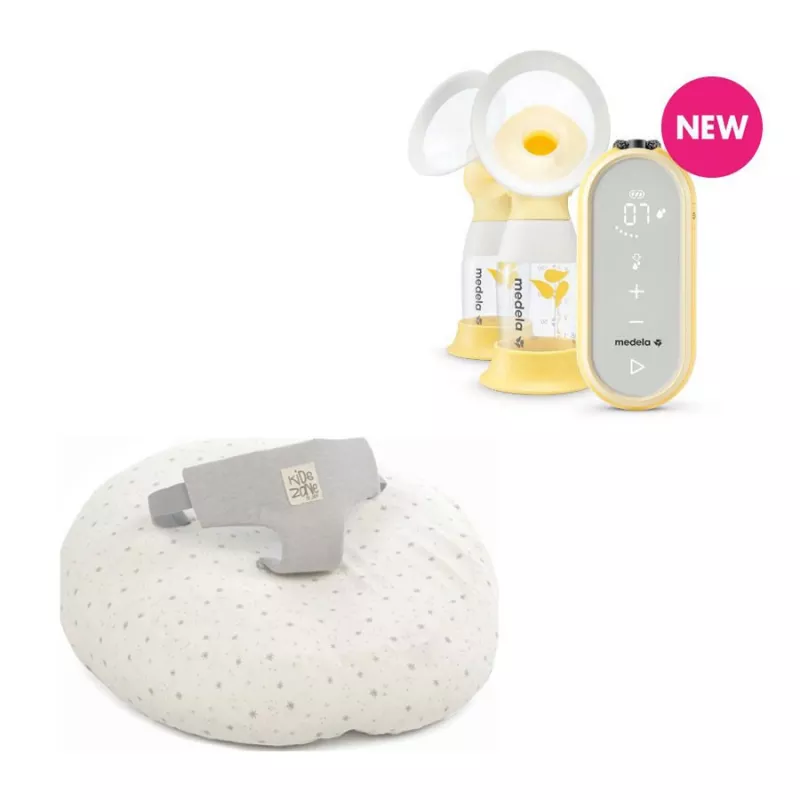 Bomba tira leite eléctrica DOUBLE Medela FREESTYLE FLEX com almofada de amamentação