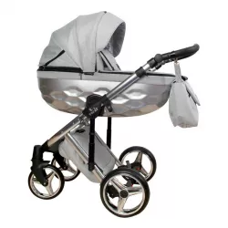 Cochecito Trio Toral Bebé Chantal Star 15 Plata Swarovski