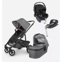Cochecito Uppababy CRUZ V2 con Grupo 0 Mesa y BaseFix