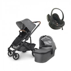 Cochecito Uppababy CRUZ V2 con base fix con Besafe IZI Go X1